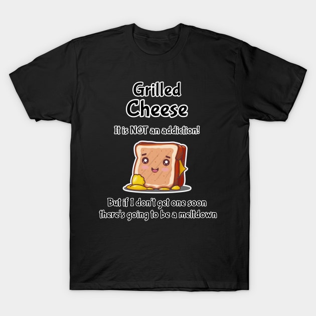 Grilled cheese T-Shirt by Hoofster